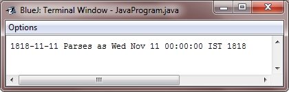 java parsing strings into dates
