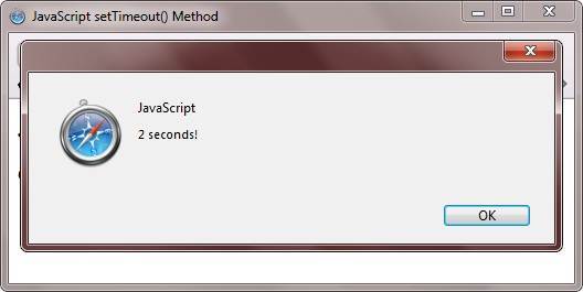 javascript settimeout method example
